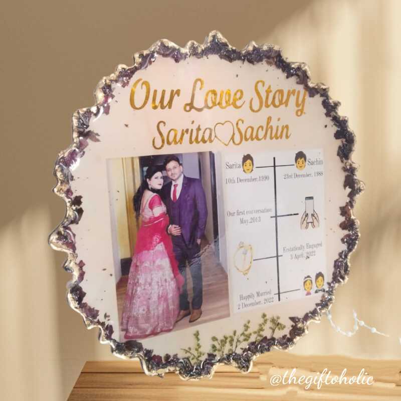 8 inch resin love story frame 8 inch resin love story frame
