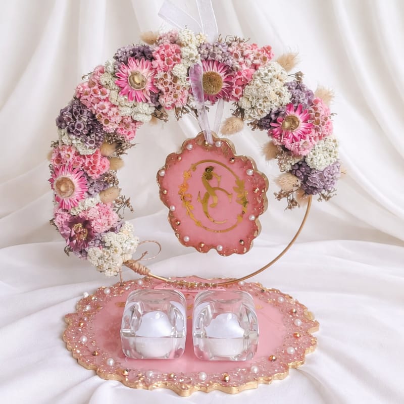 8" resin ring platter 8" resin ring platter