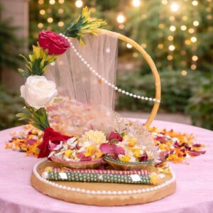 haldi / mehandi platter