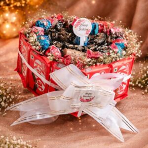 chocolate heart shape hamper